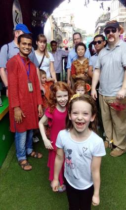 American consul general's Durga Puja Tour