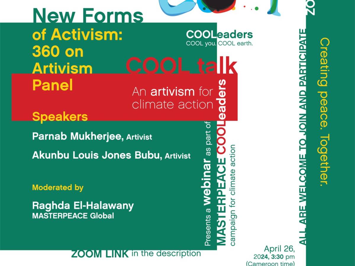 COOLtalk on New Forms of Activism: 360 on Artivism
